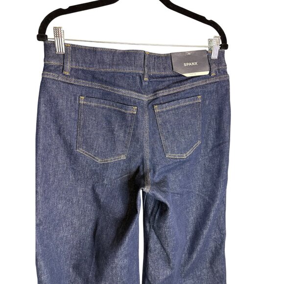 SPANX Navy Wide Leg Pants - Picture 13 of 14